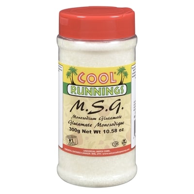 Cool Runnings Glutamate monosodique 300 g, 1,60 $/100g