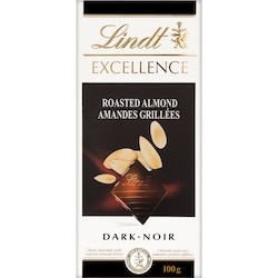 Lindt EXCELLENCE Roasted Almond Dark Chocolate Bar 100 g, $4.99/100g