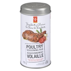 President's Choice Poultry Rub Seasoning 100 g, $5.99/100g
