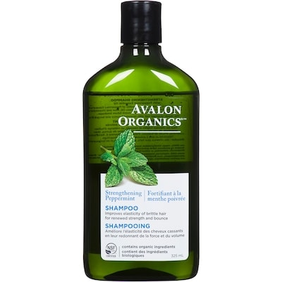Avalon Shampooing biologique fortifiant à la menthe poivrée 325 ml, 4,00 $/100ml