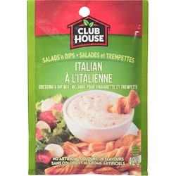 Red Package Clubhouse Pasta Salad Dressing Mix Club House Italian