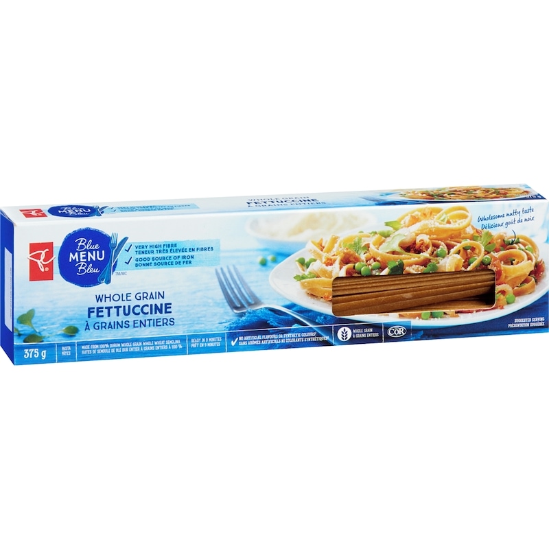 Whole Grain Fettucine Pasta