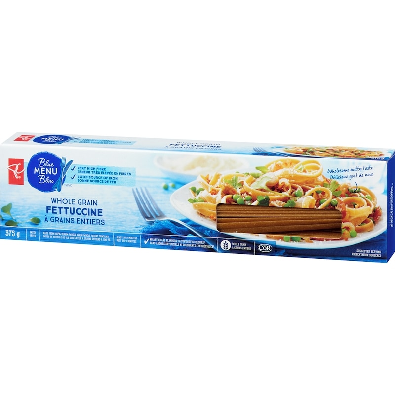 Whole Grain Fettucine Pasta