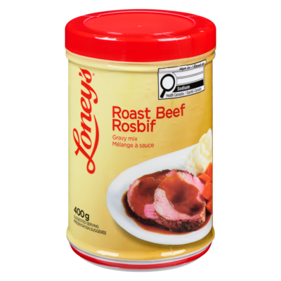 Loney’s Mélange pour sauce rosbif 400 g, 1,63 $/100g