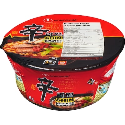 Nong Shim Bowl Noodle Soup 86 g, $1.73/100g