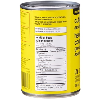 Assorted Sizes Cut Green Beans