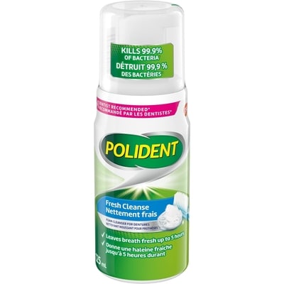 Polident Fresh Cleanse Denture Cleanser 1 ea, $8.99/1ea