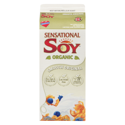 Sensational Soy Beverage Creamy Original 1.89 l, $0.21/100ml