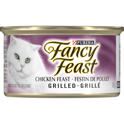 Purina Fancy Feast Grillé Festin de Poulet en Sauce, Nourriture Humide pour Chats 85 g 85 g, 1,18 $/100g