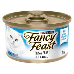 Purina Fancy Feast Flaked Wet Cat Food Tuna Feast 85 g, $1.06/100g