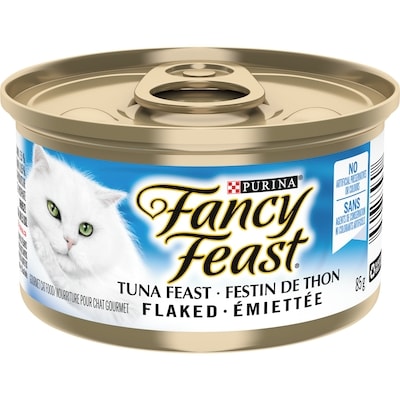 Purina Fancy Feast Flaked Tuna Feast, Wet Cat Food 85 g, $1.06/100g