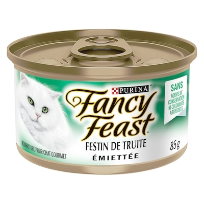 Purina Fancy Feast émietté nourriture humide pour chats festin de truite 85 g, 1,06 $/100g