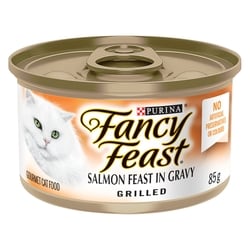 Purina Fancy Feast Grilled Wet Cat Food Salmon Feast 85 g, $1.06/100g