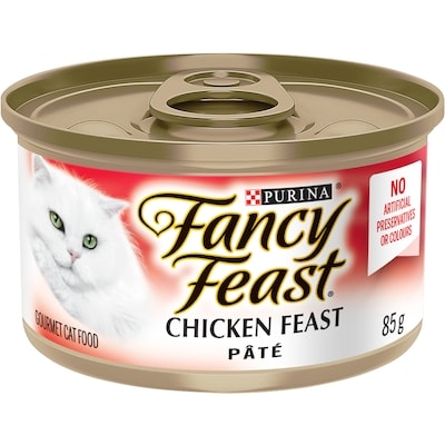 Purina Fancy Feast Pate Chicken Feast, Wet Cat Food 85 g, $1.06/100g