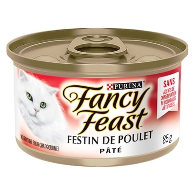 Purina Fancy Feast pâté nourriture humide pour chats festin de poulet 85 g, 1,06 $/100g