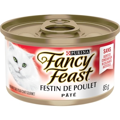 Purina Fancy Feast Pâté Festin de Poulet, Nourriture Humide pour Chats 85 g 85 g, 1,18 $/100g