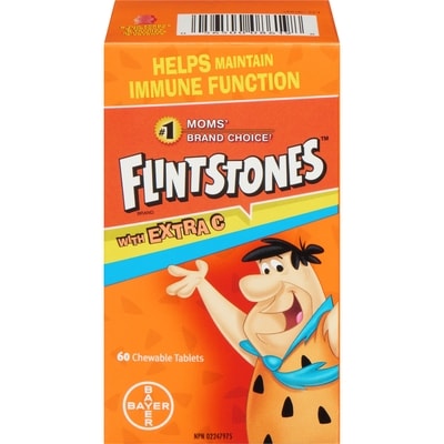 Flintstones Multivitamins with Extra C for Kids 60 ea, $0.22/1ea