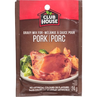 Club House Pork Gravy Mix 24 g, $10.37/100g