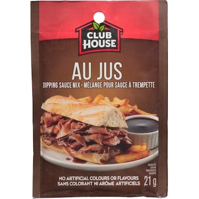 Club House Au Jus Dipping Sauce Mix 21 g, $11.86/100g