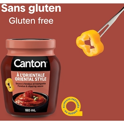 Sauce à fondue et trempette À l'orientale