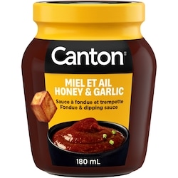 Canton Sauce à fondue et trempette Miel et ail 180 ml, 1,81 $/100ml