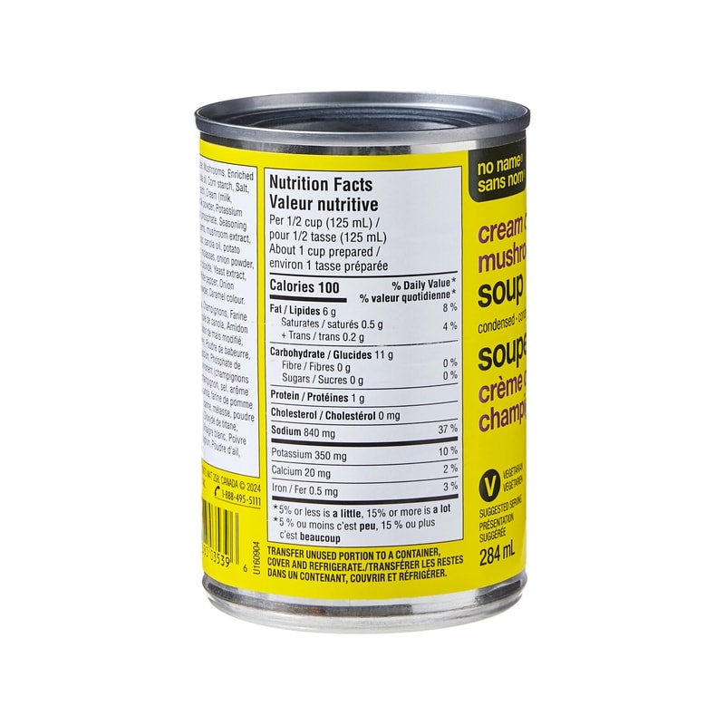 Condensed Cream of Mushroom Soup