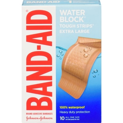 Band-Aid Tough Strips 10 ea, $0.60/1ea