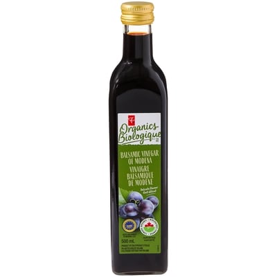 PC Organics Organic Aged Red Wine Vinegar 500 ml, $1.30/100ml
