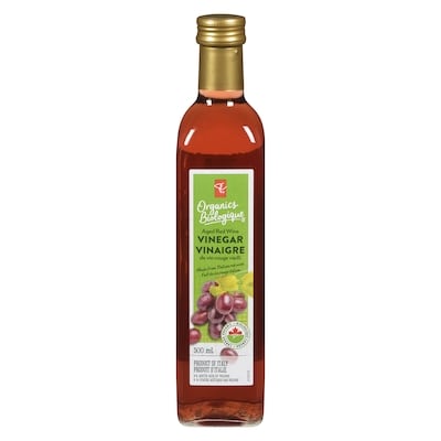 PC Biologique Vinaigre De Vin Rouge Vieilli 500 ml, 1,30 $/100ml
