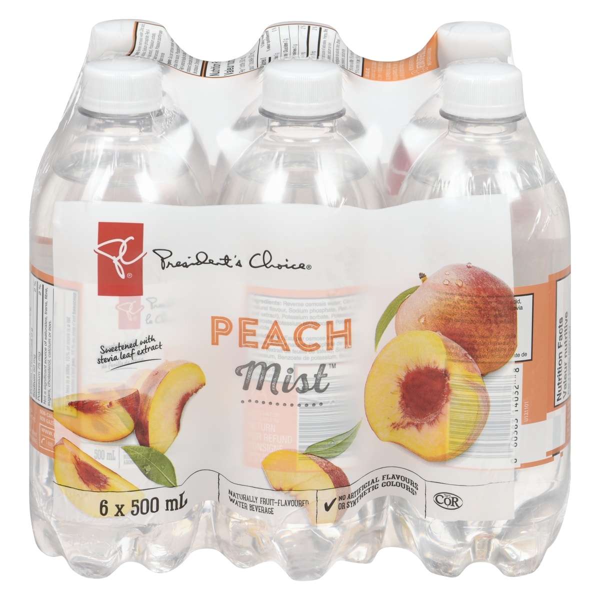 President's Choice Strawberry Mist Naturally Fruit-Flavoured Water Beverage