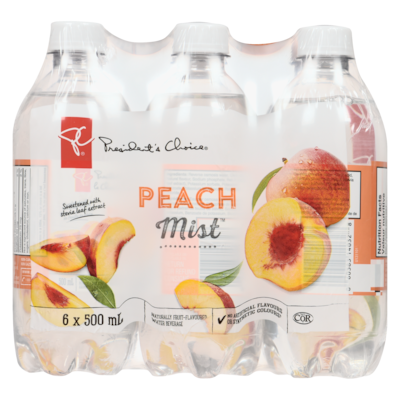 Peach Mist Naturally Fruit-Flavoured Water Beverage