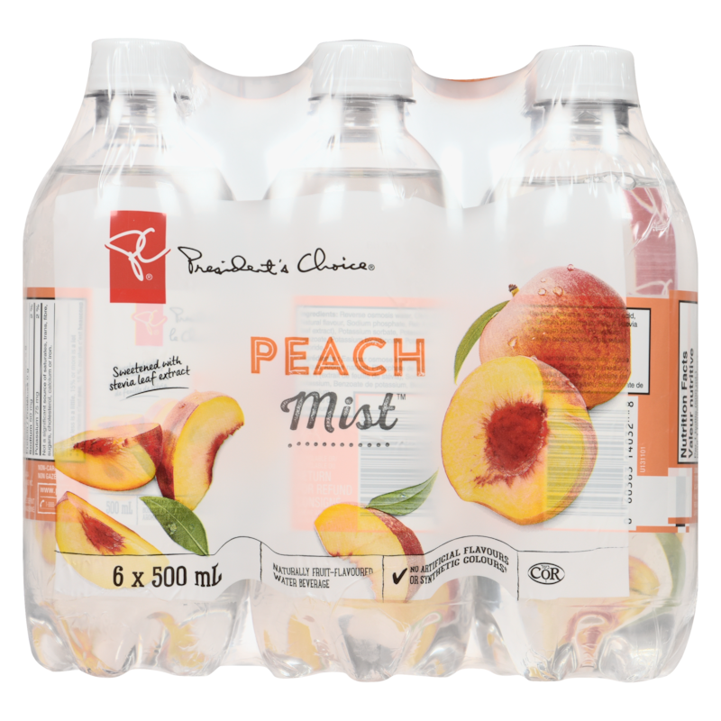 Peach Mist Naturally Fruit-Flavoured Water Beverage