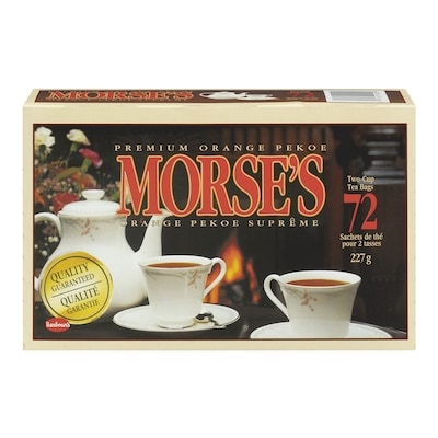 Morse Sachet de thé Orange Pekoe 72 ea, 0,07 $/1ch