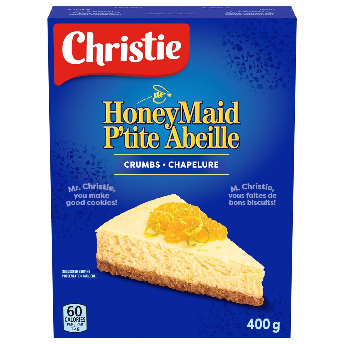 Christie Honey Maid  Crackers 400 g, $1.62/100g
