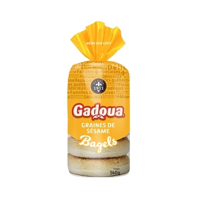 Gadoua Bagels aux graines de sésame 90 g, 0,98 $/100g