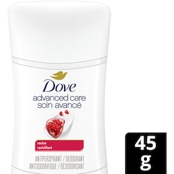 Dove Soin Avancé Antisudorifique revivifiant 45 g, 13,31 $/100g