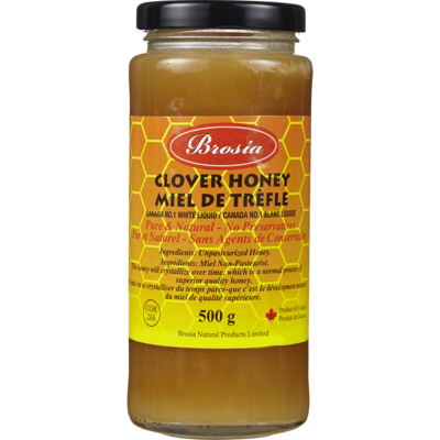 Brosia Clover Honey 500 g, $1.80/100g