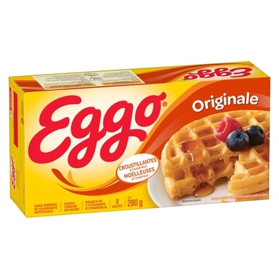 Kelloggs Eggo Original Waffles, 8 waffles 280 g, $1.60/100g