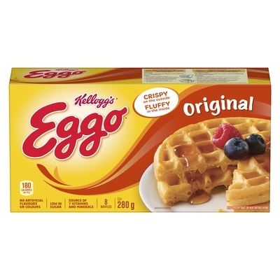 Kelloggs Eggo Original Waffles, 8 waffles 280 g, $1.60/100g