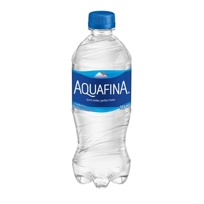 AQUAFINA Water     591 ml, $0.59/100ml