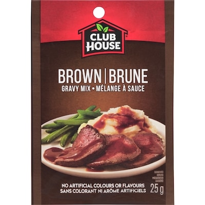 Club House Brown Gravy Mix 25 g, $5.16/100g