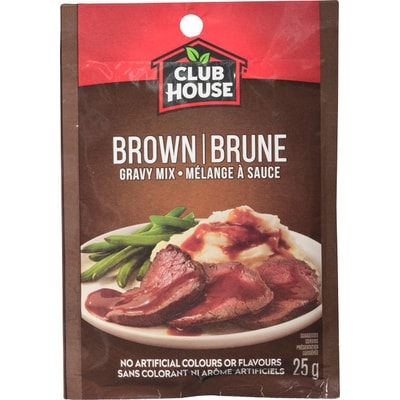 Club House Mélange À Sauce, Brune 25 g, 9,96 $/100g