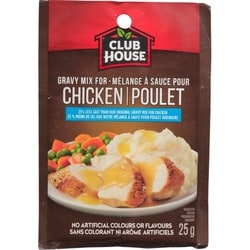 Chicken, 25% Less Salt Gravy Mix