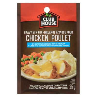 Club House Mélange À Sauce Pour Poulet, Moins De Sel 25 g, 7,96 $/100g