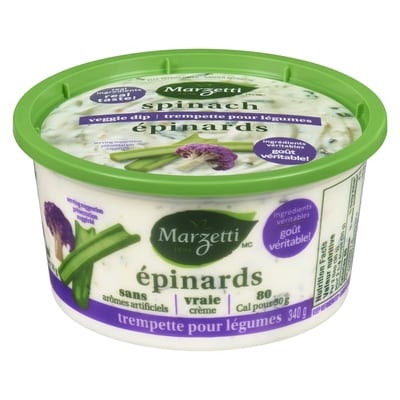 Marzetti Trempette aux épinards pour légumes 340 g, 1,91 $/100g