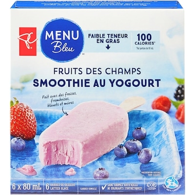 Field Berry Yogurt Smoothie Frozen Bars