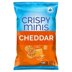 Quaker Galettes de riz brun Crispy Minis Cheddar 100 g, 4,49 $/100g