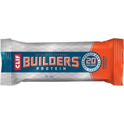CLIF BUILDERS Protein Bars, Chocolate Flavour, 20g of Protein 68 g, $4.40/100g
