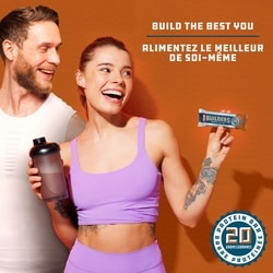 CLIF BUILDERS Protein Bars, Chocolate Peanut Butter Flavour, 20g of Protein (Pack of 12) 12x68.0 g, $4.29/100g