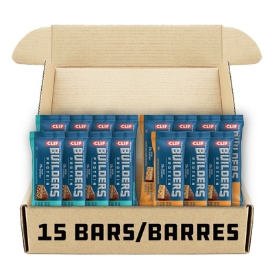 CLIF BUILDERS Protein Bars Chocolate Peanut Butter Flavour 68 g, $5.13/100g